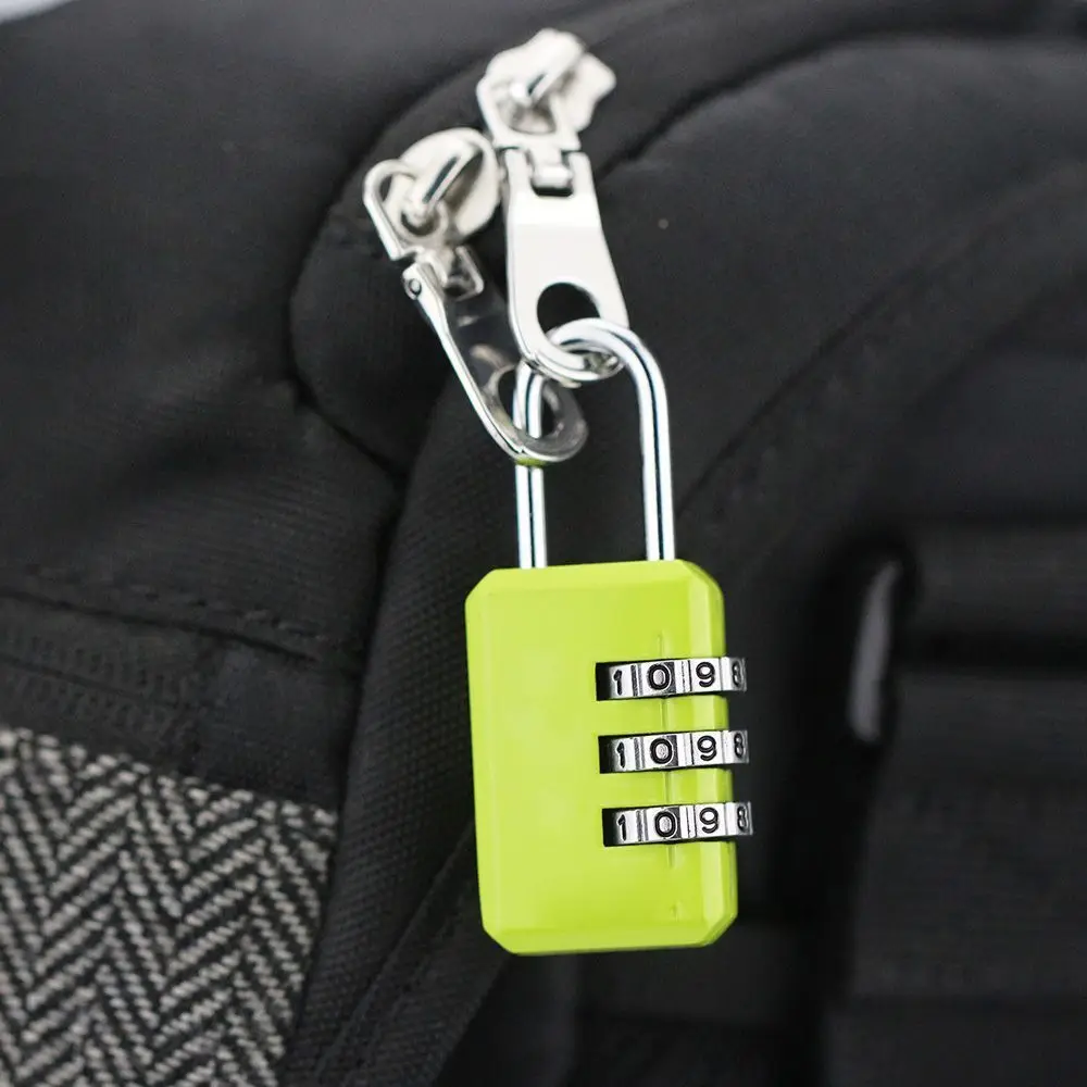 Zinc Alloy Popular Digit Suitcase 4 Bit Code Number Password Lock Padlock Code Lock Lock