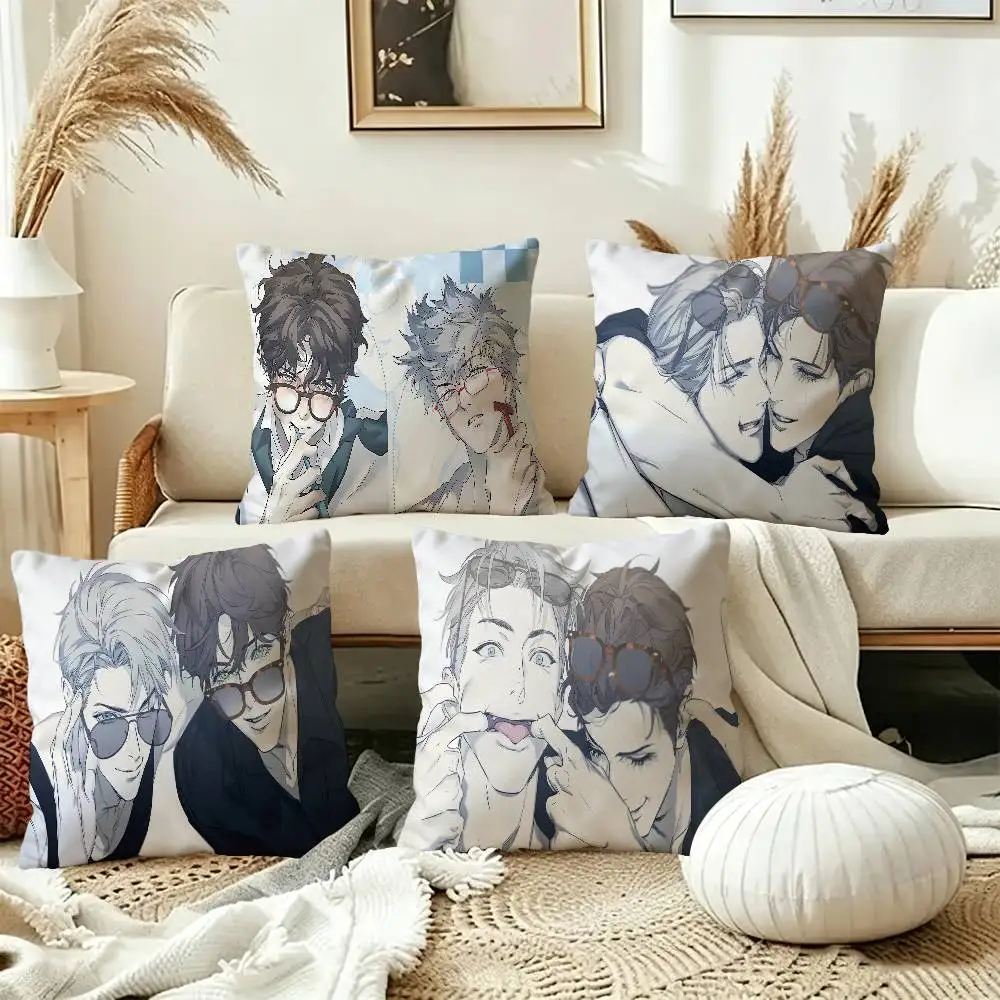 Nerd Project bl Anime Personalized picture text home decorative pillows Household Gifts 45x45cm