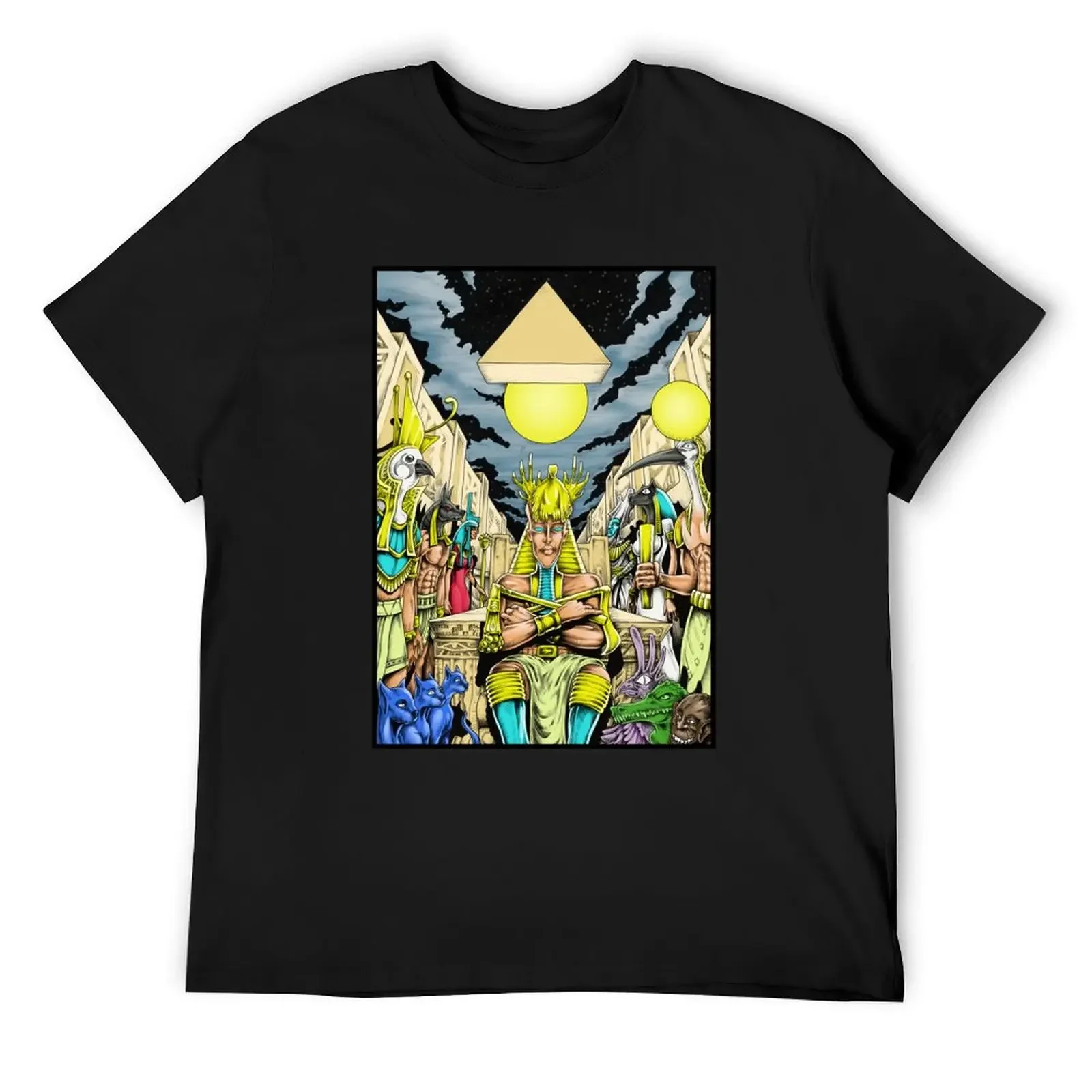 

Egyptian gods T-Shirt kawaii clothes Funny t-shirts shirts graphic tee plus size clothes Short sleeve tee men