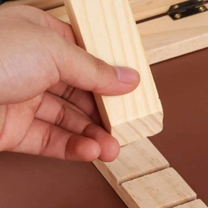 Wooden Frame Reading Bookshelf Bracket Book Reading Bookend Tablet PC Support Music Stand Wood Table Drawing Easel