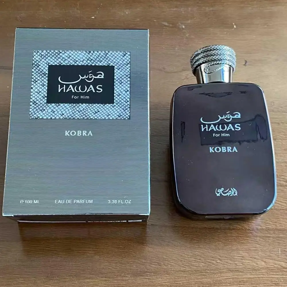 Perfume Hawas para Hombre, Larga Duración, Fragancia Clon de Alta Calidad, Eau de Parfum en Spray, Colonia Masculina