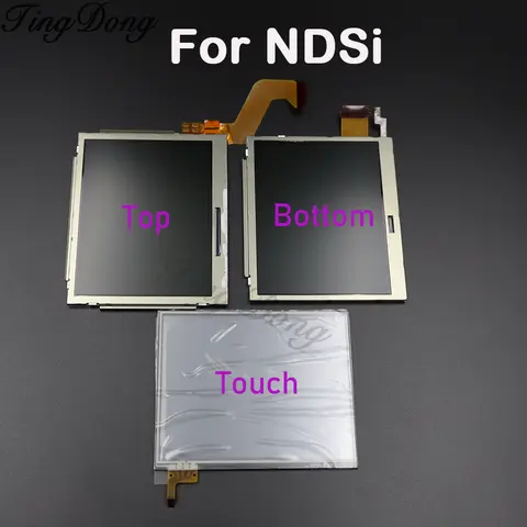 For NDSi NDSi XL LL Replacement Display & Touch Screen Digitizer Panel Console Top Bottom / Upper Lower LCD Screen Repair Parts