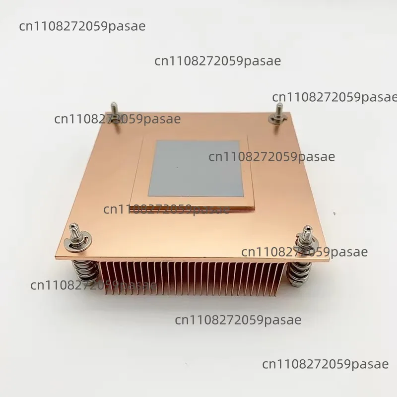 Cpu Cooler 2011 115X 1200 1U Server Cpu Radiator Pure Copper Sheet Passive Shovel Teeth Silent Thin Model