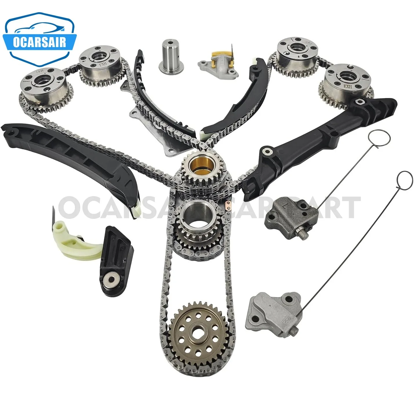 

Комплект шестерен цепи ГРМ VVT подходит для 3.6 T L V6 ERB ERC для Chrysler Town Country Dodge Jeep GRAND CHEROKEE Ram 1500 3.6L 11-24