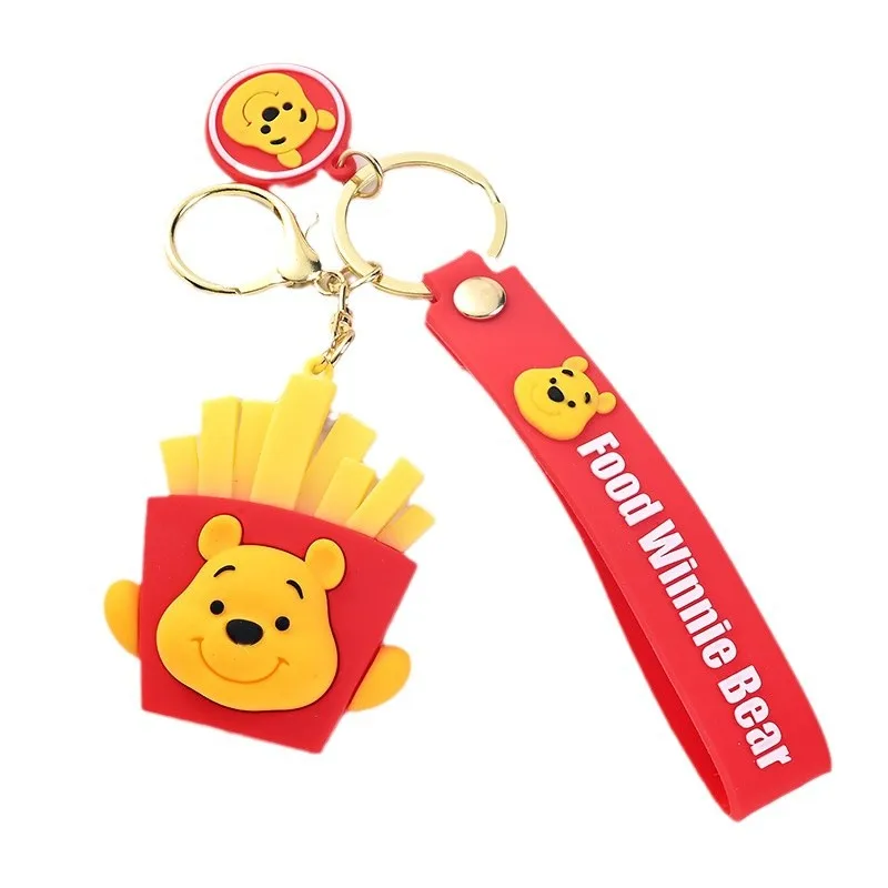 Disney cartoon Winnie bear   Key Chain Key chain cute doll car key chain pendant gift