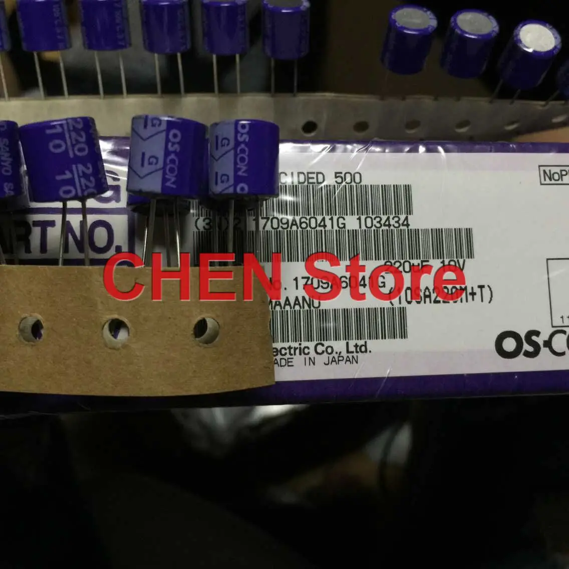 20PCS Sanyo OS-CON SA 10V220UF 10X11.5MM High polymer Motherboard 220UF 10V Solid State Capacitors purple 10SA220M