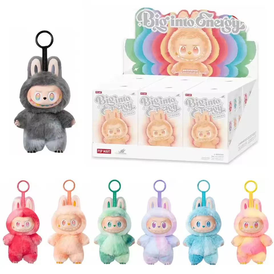 

2025 In Stock Hot Anime Figure Labubu Have A Seat Series PVC Pendant Doll Model Monster Replica Keychain Kid Toys Birthday Gifts