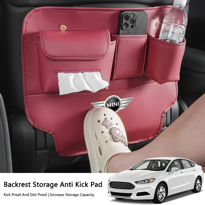 

Sticker Seat Back Organizer Car Interior Storage Pouch Backseat Bag For BMW M5 M4 M3 F20 F40 F22 F30 E90 F32 F10 F06 F07F46E60Z4