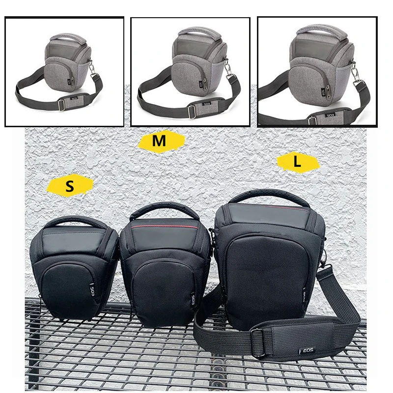 Universal Photography Triangle Bag Shoulder Bag for Canon Nikon Sony DSLR Cameras