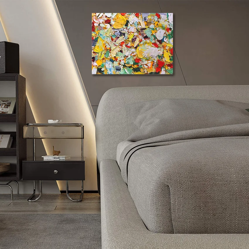 

Luxury Home Decor Picture, Abstract Paintings, Frameless, Canvas Art, High Quality, New Arrival, Acrylic Hand Drawing Wall