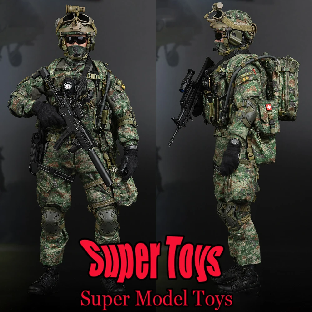 

Солдатская история SS133 SS134, масштаб 1/6, мужской солдат PLA, ВВС, воздушно-десантная штурмовая команда, полный набор, 12-дюймовая фигурка ction, модель