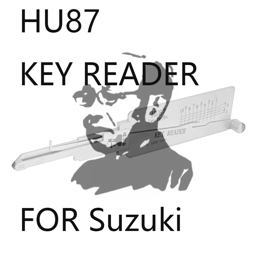 Lishi FOR Suzuki Key Reader HU87 LOCKSMITH TOOL FOR  Suzuki Grand Vitara 2006-2013