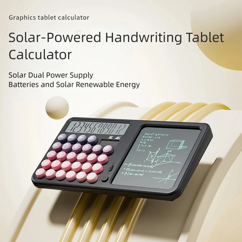 Multi-functional Handheld Tablet Calculator With Desktop Office Memo Computer Draft Accounting Large-screen Wholesale 2026
