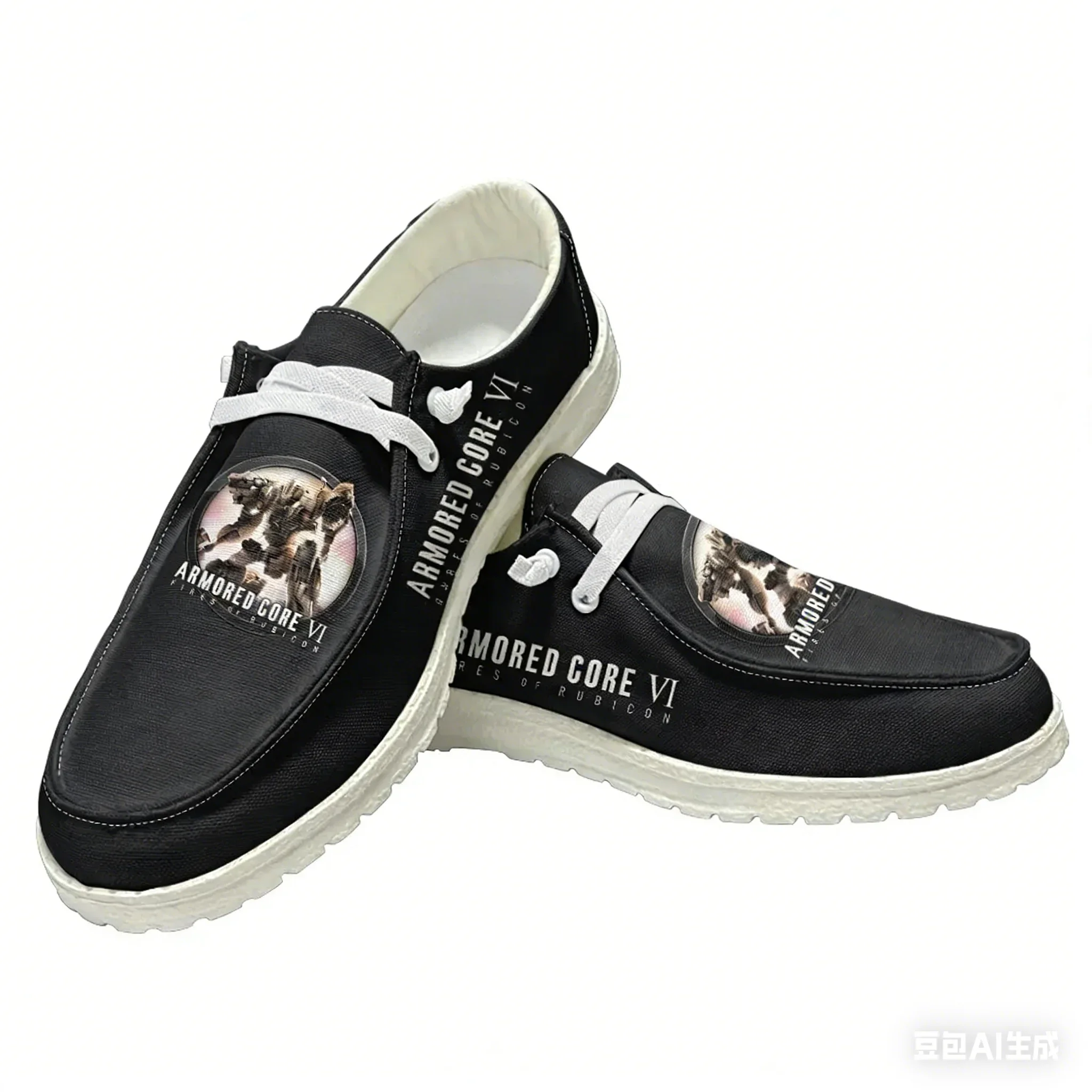 

Повседневная обувь Armored Core VI Fires of Rubicon для мужчин и женщин, легкая дышащая обувь на плоской подошве для дома, обувь для пар, изготовленная на заказ