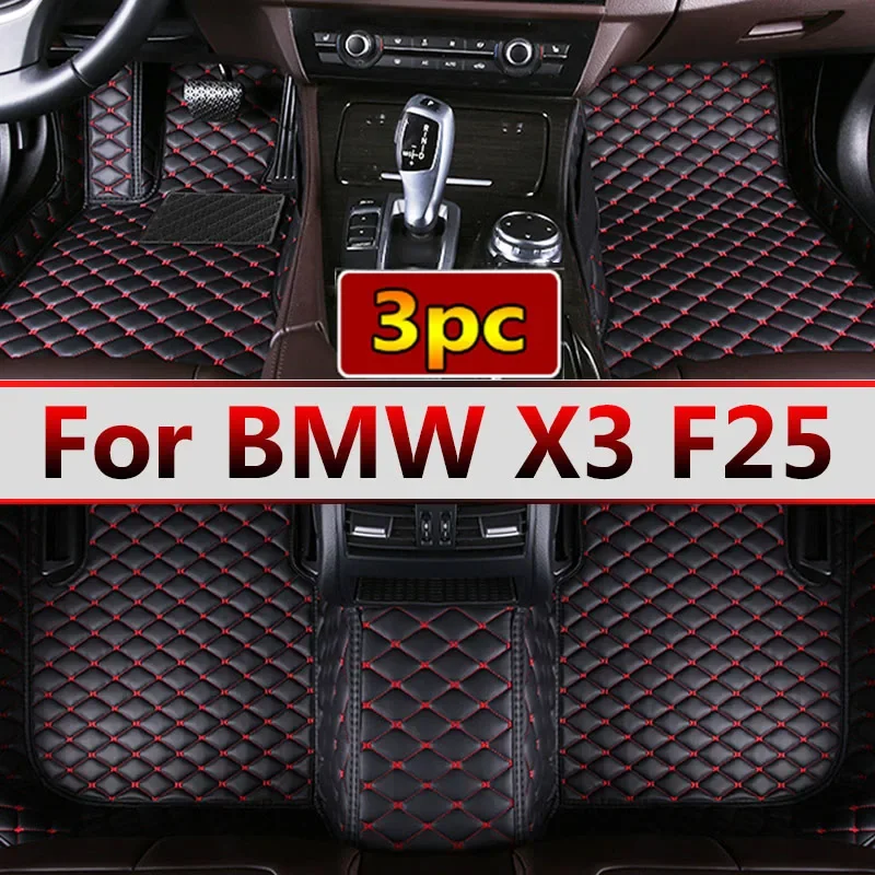 Car floor mats for BMW X3 F25 2011 2012 2013 2014 2015 2016 Custom auto foot Pads automobile carpet cover