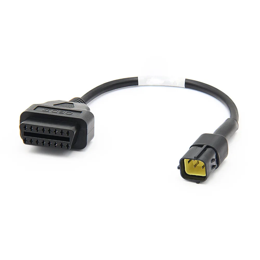 لكوبوتا diagmaster بيثون 4 دبوس كابل التوصيل التشخيصي 16 دبوس إلى 4 دبوس إصلاح الآلات الزراعية obd2 كابل محول
