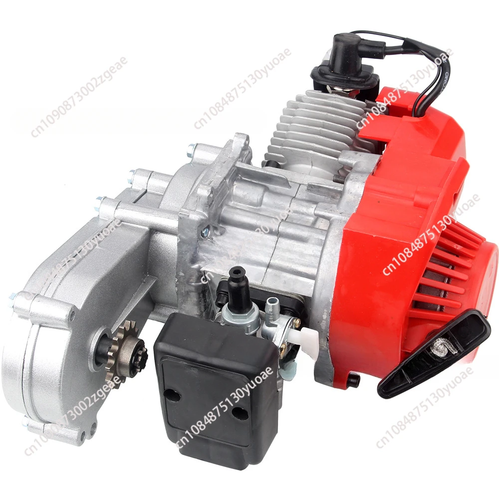 

Plastic Easy-Pull Two-Stroke Engine, Gasoline Engine with Gearbox, 49CC, 2 Sets