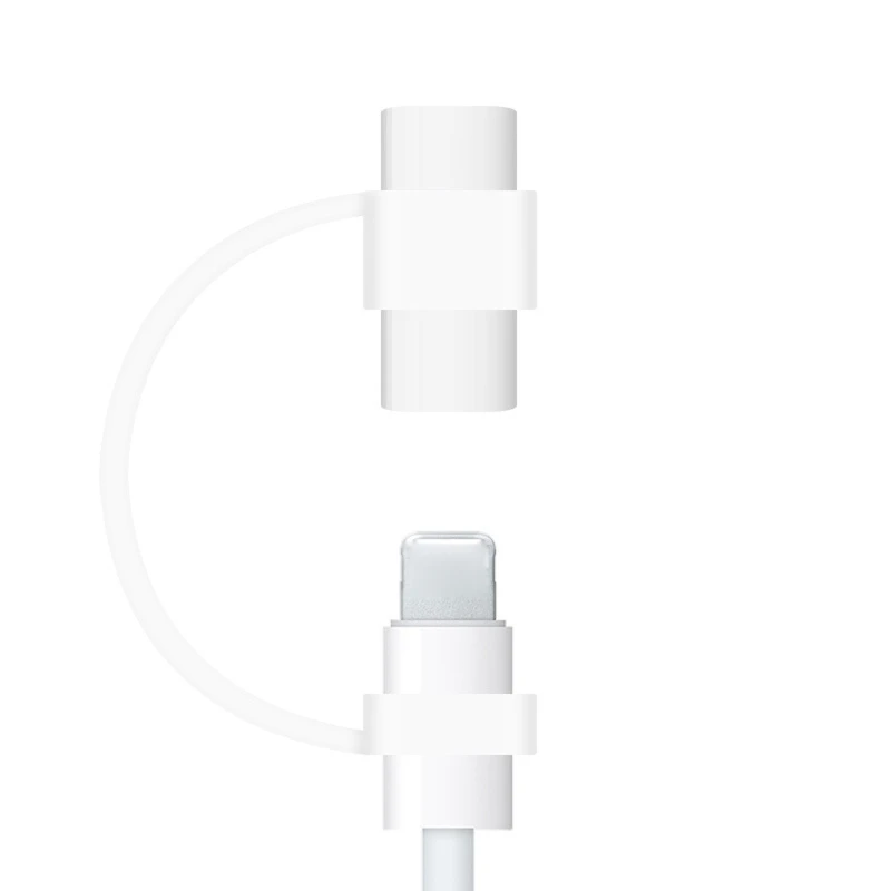 2024 Neuer Ladekabel-Adapter, Silikon-Griffhülsenhalter für Micro-USB, Bleistift