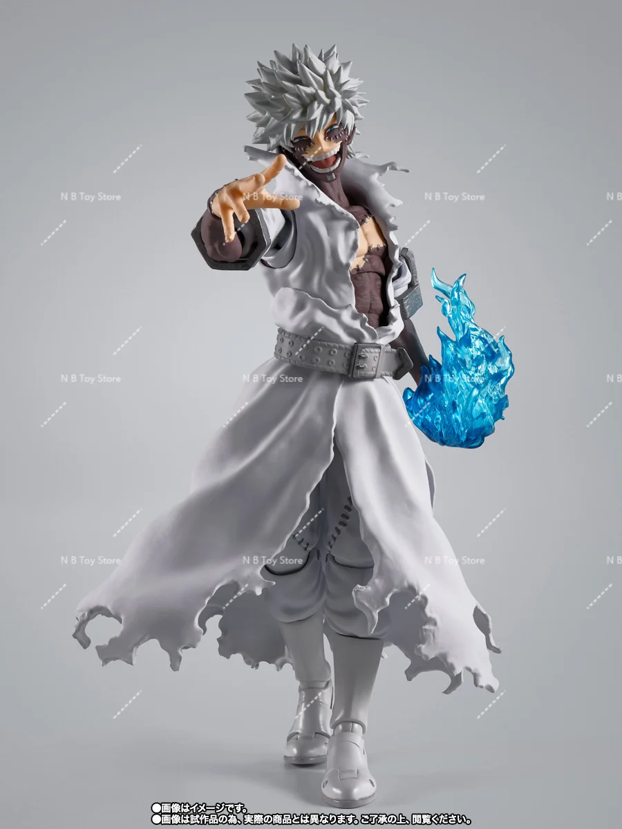 Original BANDAI S.H.Figuarts Boku No Hero Academia Dabi Anime figuras de juguete My Hero Academia conjunto PVC modelo colección regalo