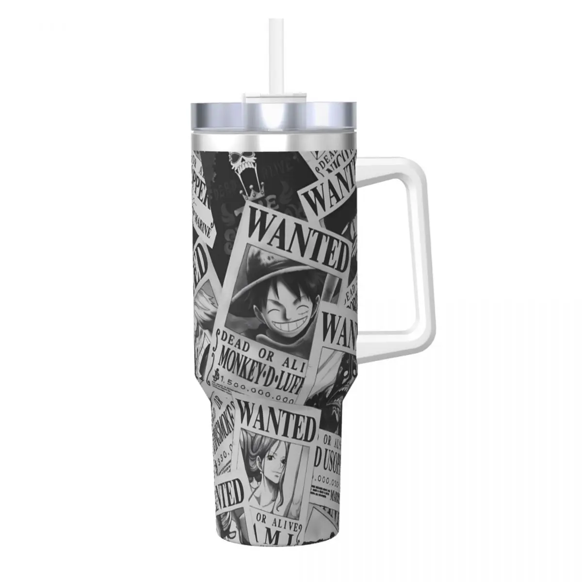 Stainless Steel Tumbler O-One Anime P-Piece Thermal Mug Keep Heat Hot Drinks Mugs Cup Travel Design Water Bottle