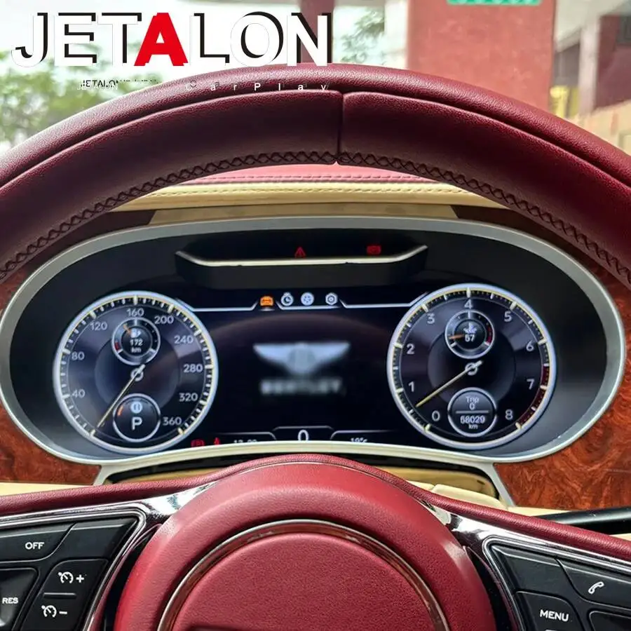 12.3'' LHD RHD Cockpit Digital LCD Instrument Cluster Speedometer Dashboard Screen For Bentley Flying Spur/Continental 2005-2012