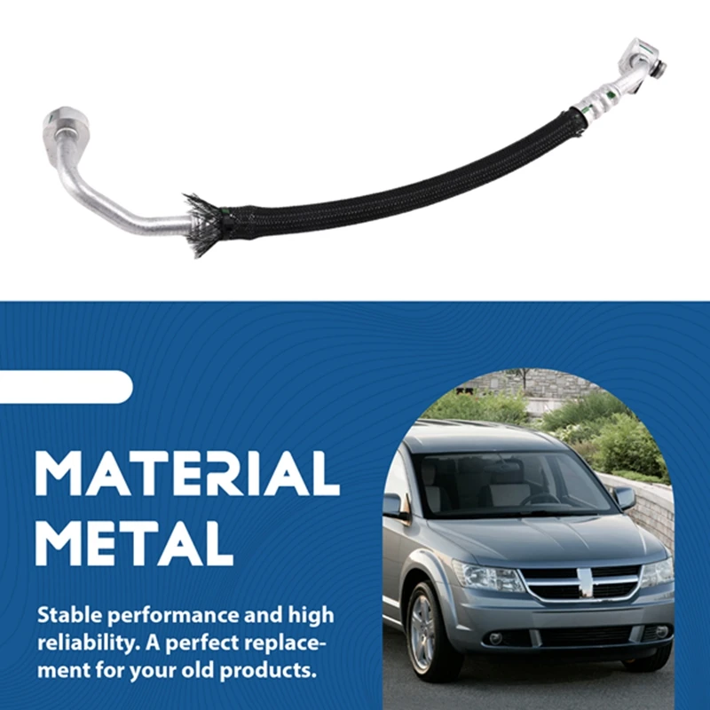Super Sale 5058644AC 5058644AB A/C Cooling Pipe Discharge Line Hose for Dodge Journey Charger 2009-2010 2.7L Chrysler