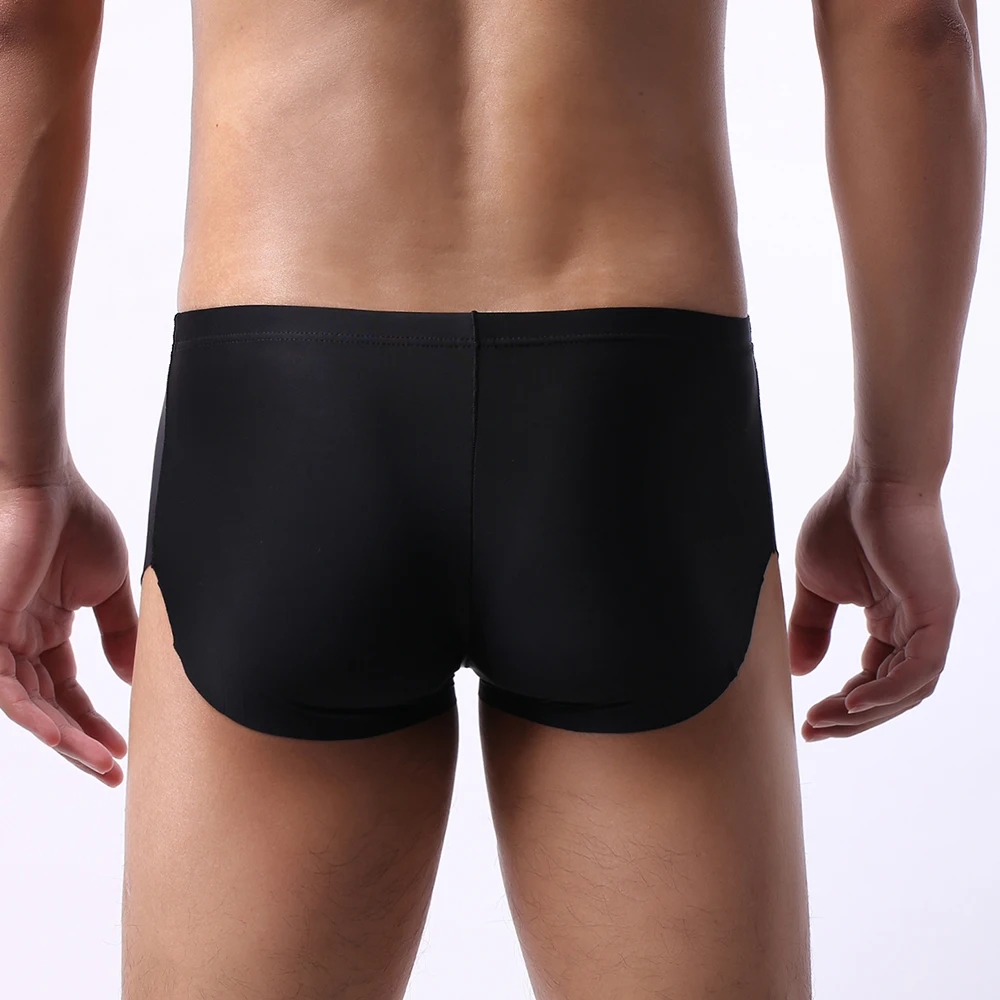 Underpants Short Nightwear Thong Knickers Panties Seamless Men's Boxer Briefs with Bulge Pouch for Enhanced Support