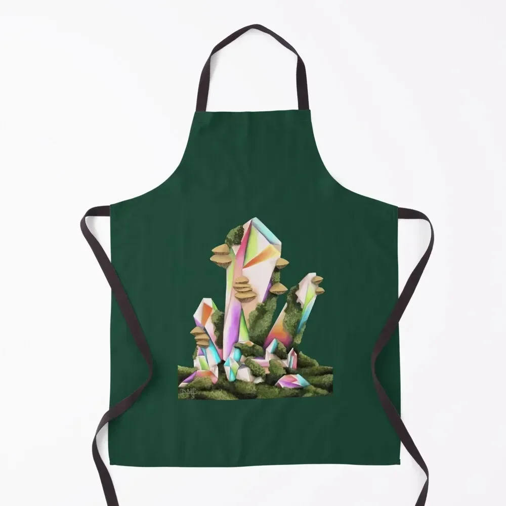 

Colorful Crystal Apron barber men home women For Women Household Items Apron
