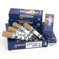 4pcs Iridium spark plug BKR7EIX FOR 2667 IK22 AGPR902P TP392A GSP2044 K7RTI GREAT WALL hover h5 h6  Polaris Porsche Audi Quattr