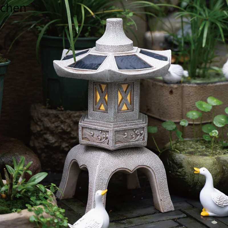 HXL فيلا فناء عتيقة ترتيب المناظر الطبيعية للحديقة الخارجية المناظر الطبيعية الرجعية #2