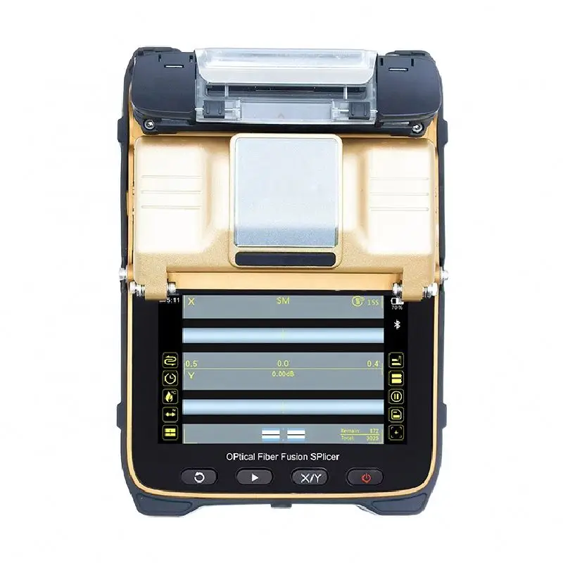 AI-8C Signal Fire Automatic Optical Fiber Fusion Splicer  FTTH Optic Fiber Welding Splicing Machine AI-8C