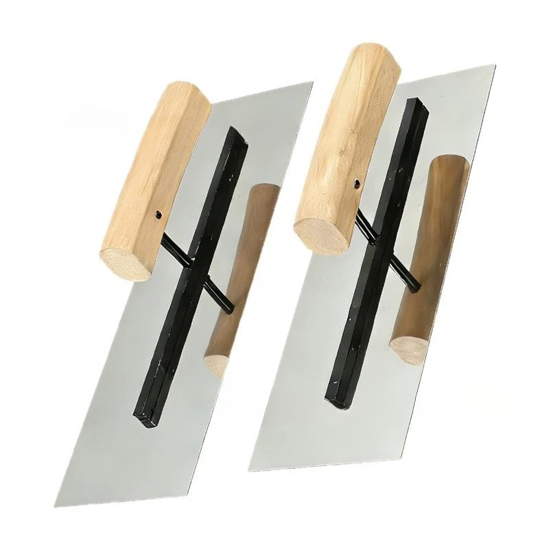Stainless Steel Nail-Free Trowel Tile Mason Professional Mud Spreader Wall Mud Knife
