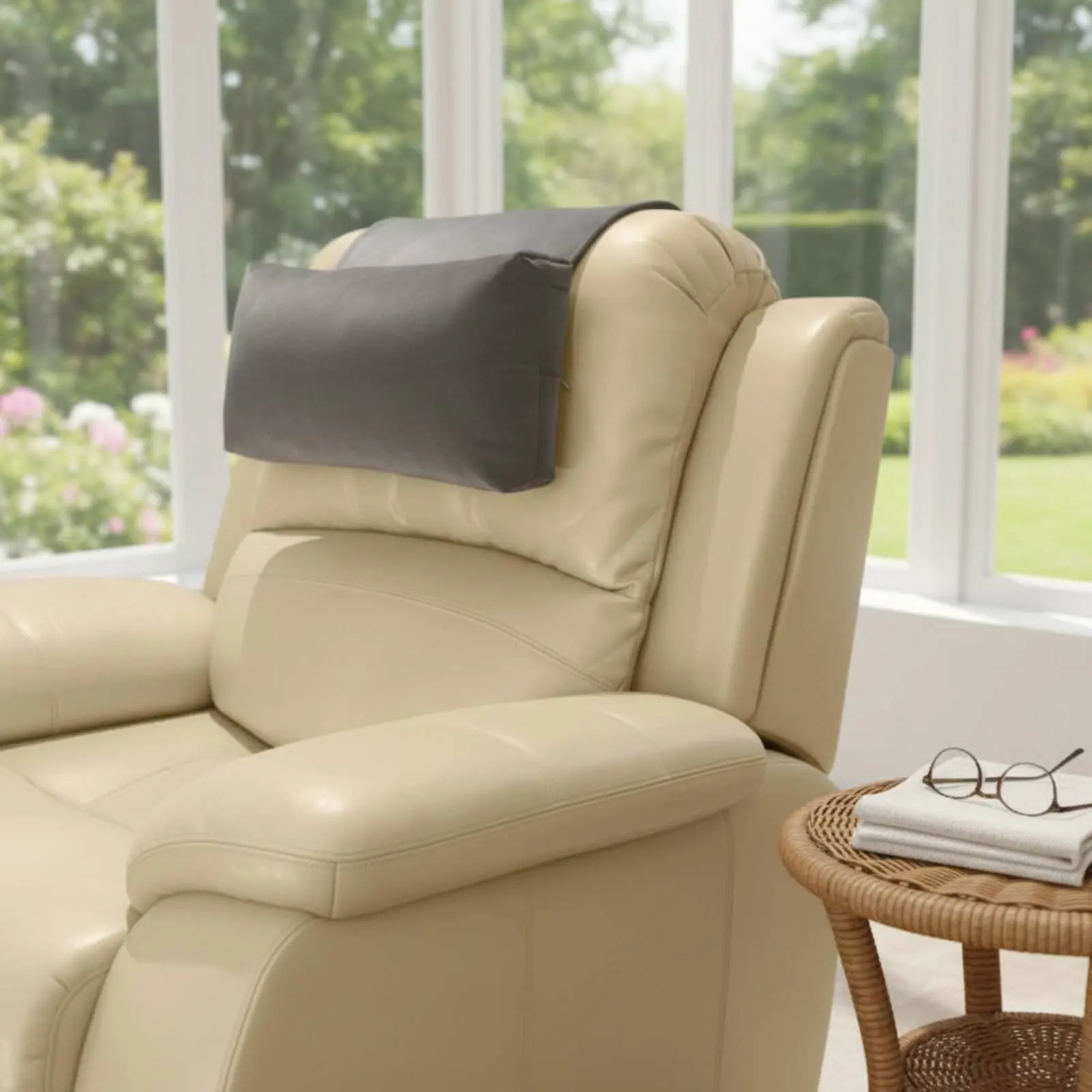 Car Seat Neck Cushion Adjustable Car Neck Rest Recliner Headrest Cushion Decorative Interior Accessory for Long Drives