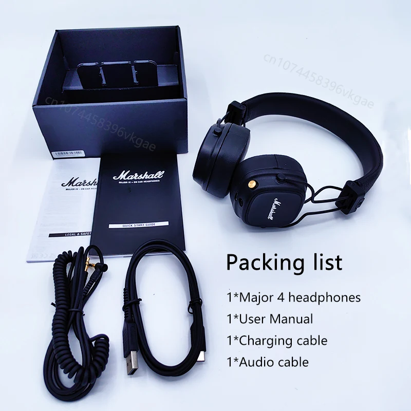 Major IV 4 Wireless Bluetooth Headphones Classic Earphones Deep Bass Foldable Pop Rock Retro Music Headset Original