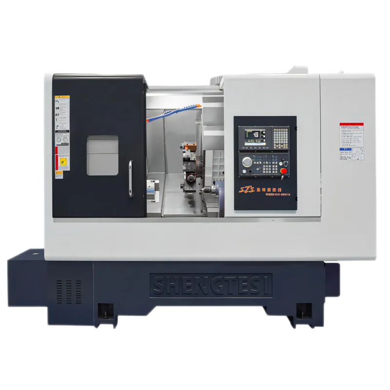 Hining-torreta de torno CNC Centerpower, compuesto de torneado y fresado, serie Hine CTXY, doble husillo, potencia