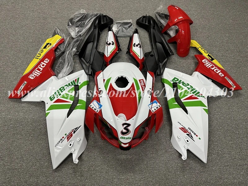 4Gifts New ABS Motorcycle Fairings Kit Fit For Aprilia RS125 06 07 08 09 10 11 RS 125 2006 2007 2008 2009 2010 2011 Red Green