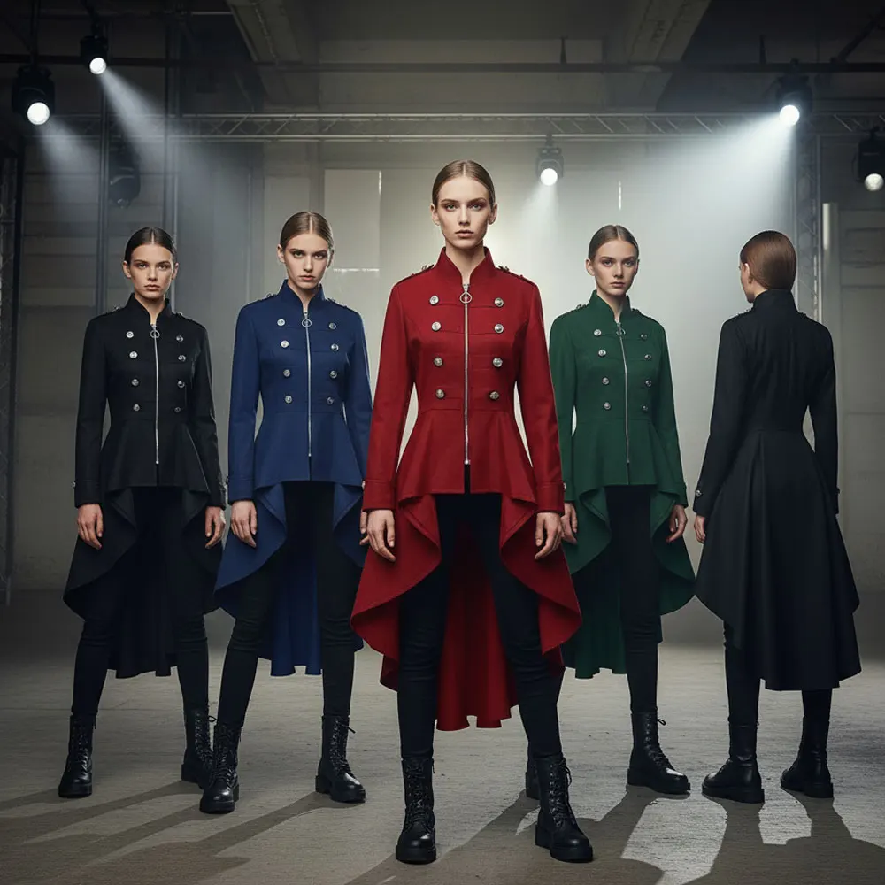 

Длинный смокинг в стиле ретро с неровным подолом, разноцветный плащ разных размеров, другое (реквизит для костюмов)