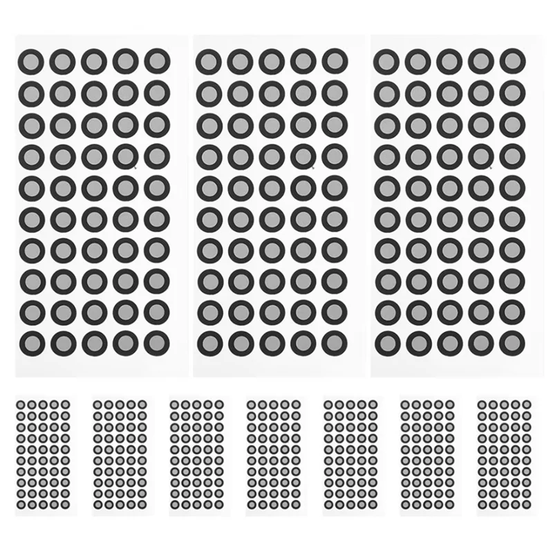 10 Sheets Scanner Reflective Film 6mm 3d Scanning Marker Marking Points Dots Reflection Markers the Pet Marker Dots