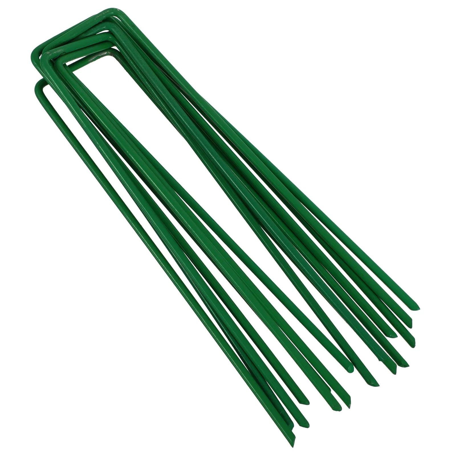 

20Pcs Garden Stakes U-Shaped Metal Pegs for Lawn Landscape Fixing Tools Camping Tent Anchoring Gardening Ground Nails