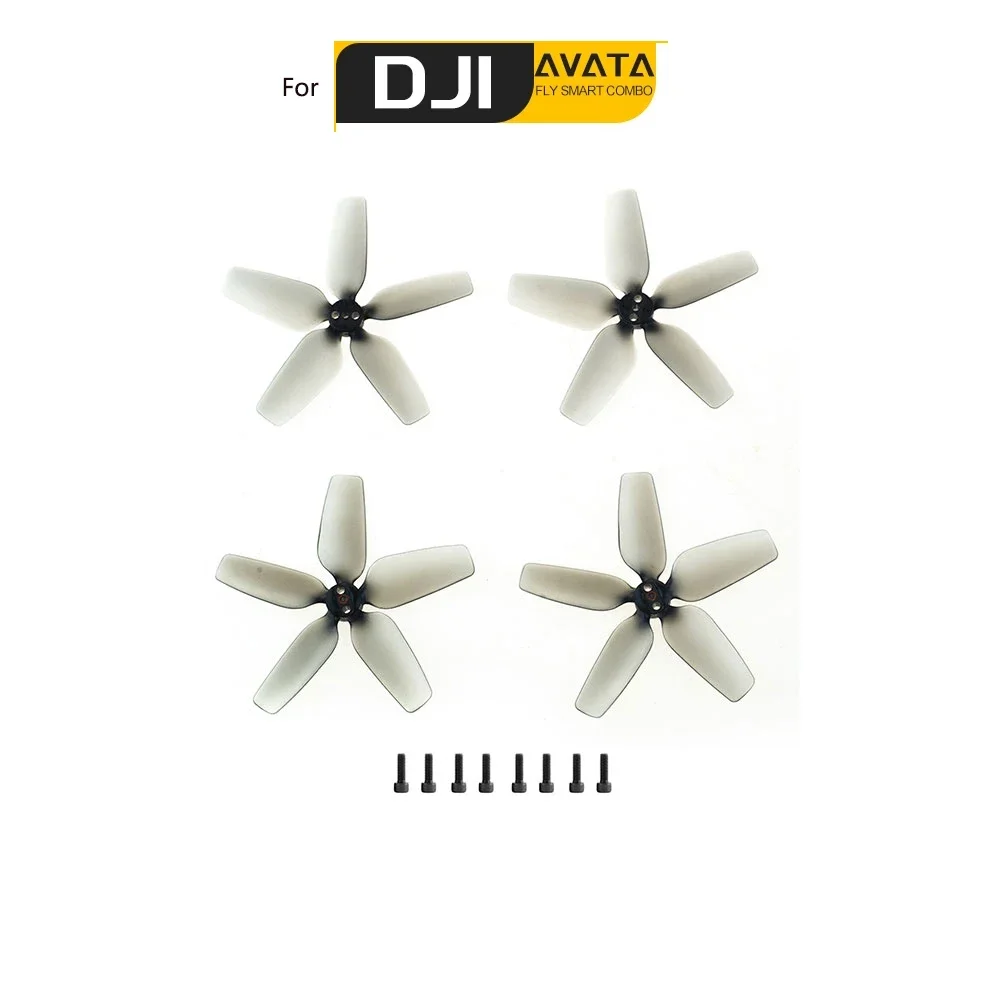 2 Pair AVATA Propellers for DJI FPV Quadcopter Drone 2925 2.9X2.5X3 5 Blades PC Props Good Dynamic Balance Higher Efficiency