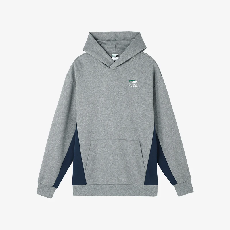 

PUMA Genuine PUMAS Hoody Men's Patch Pocket Hooded Printed Fashion Warm Hoodie 628142-53