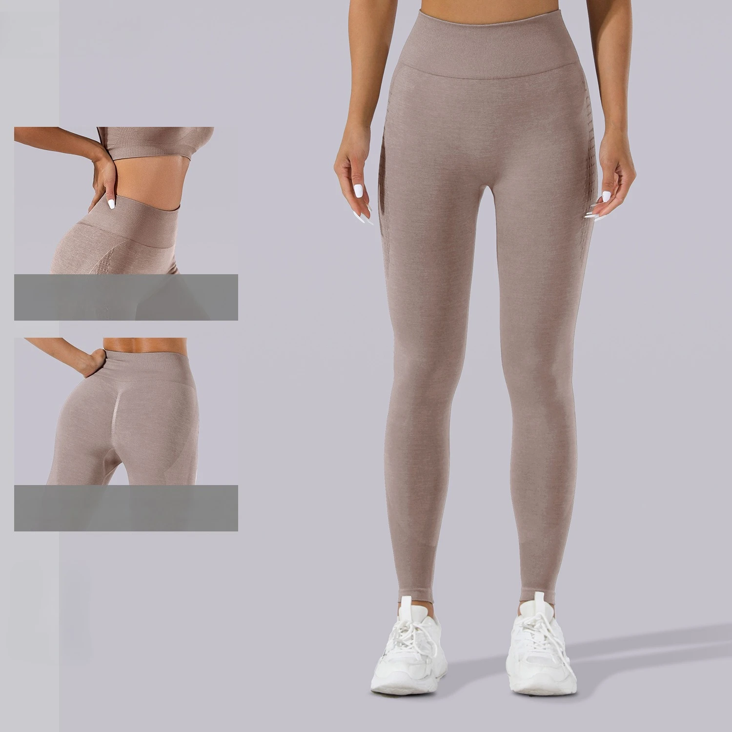 

Women High Waisted Seamless Butt Lifting Leggings Gym Running Push-Up Fitness Yoga Leggings Fitness Pants