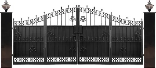 Custom Or Standard New Design Iron Gate Modern Iron Pipe Gate Design Wrought Iron Gate