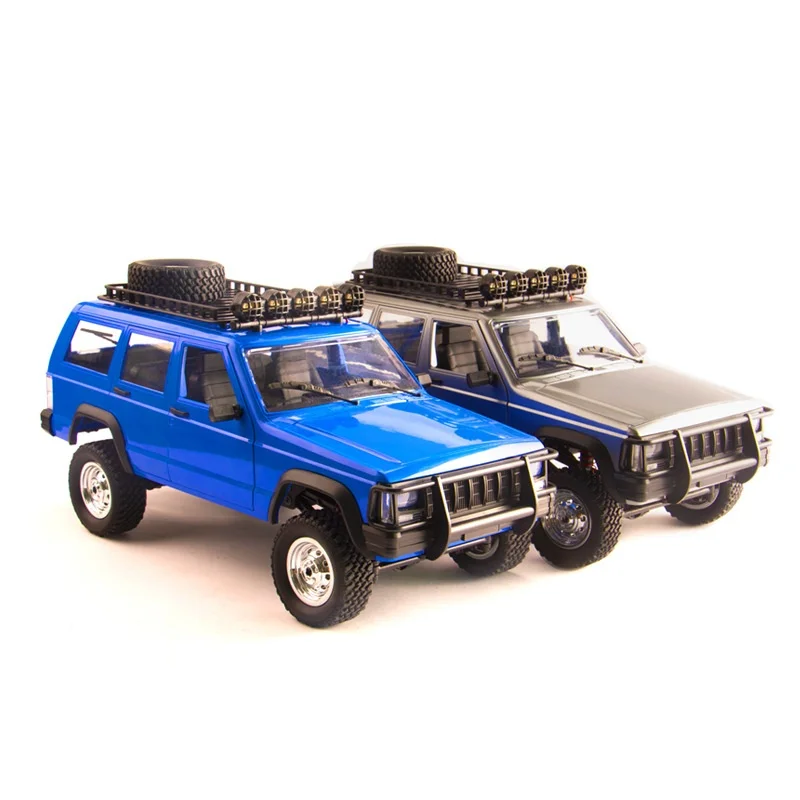 Mangniu 1: 12 Simulazione in scala completa Cherokee Modello Aggiornamento Edizione in metallo Auto da arrampicata Rc Auto modificata Giocattolo per bambini adulti Regalo
