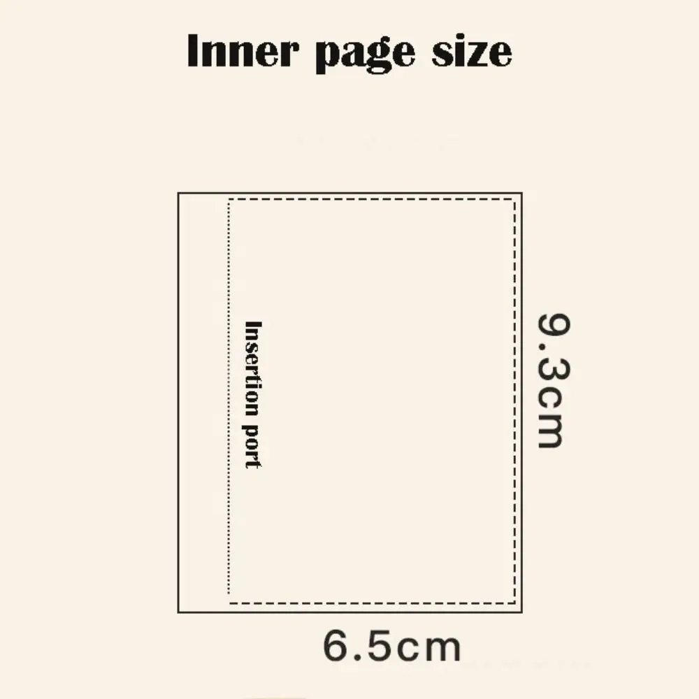 Kawaii PVC Card Book 3 Inch 40 Slots Card Binder Photo Card Protective Sleeve