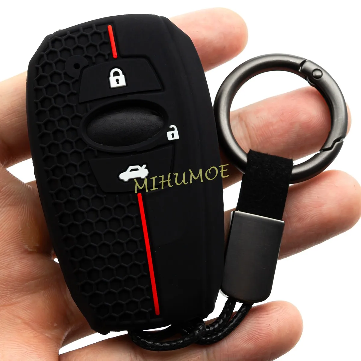 

Чехол-брелок для ключей автомобиля Subaru Forester, Impreza, XV Crosstrek, Outback, Legacy, BRZ, WRX, 3 кнопки, аксессуары