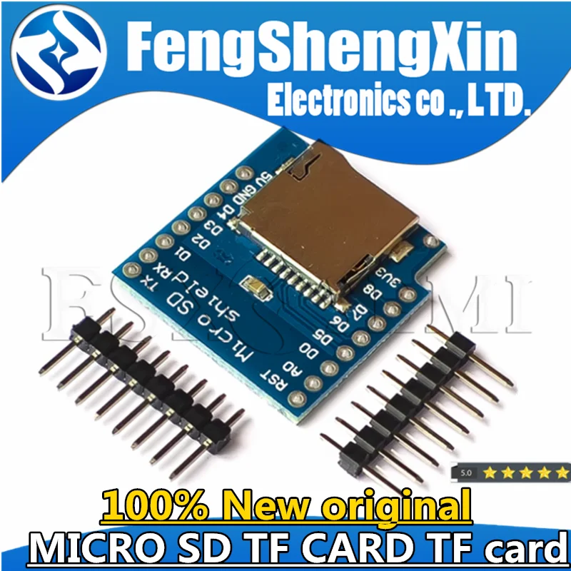 MICRO SD TF CARD TF card read-write module Applicable to D1 mini module extension board