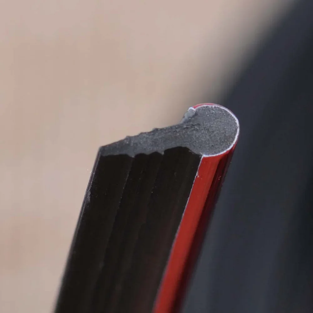 Striscia di rivestimento per auto elettrolitico rosso fai da te decorazione d'interni adesivo per porta striscia di modanatura linea di rivestimento rosso 5 metri