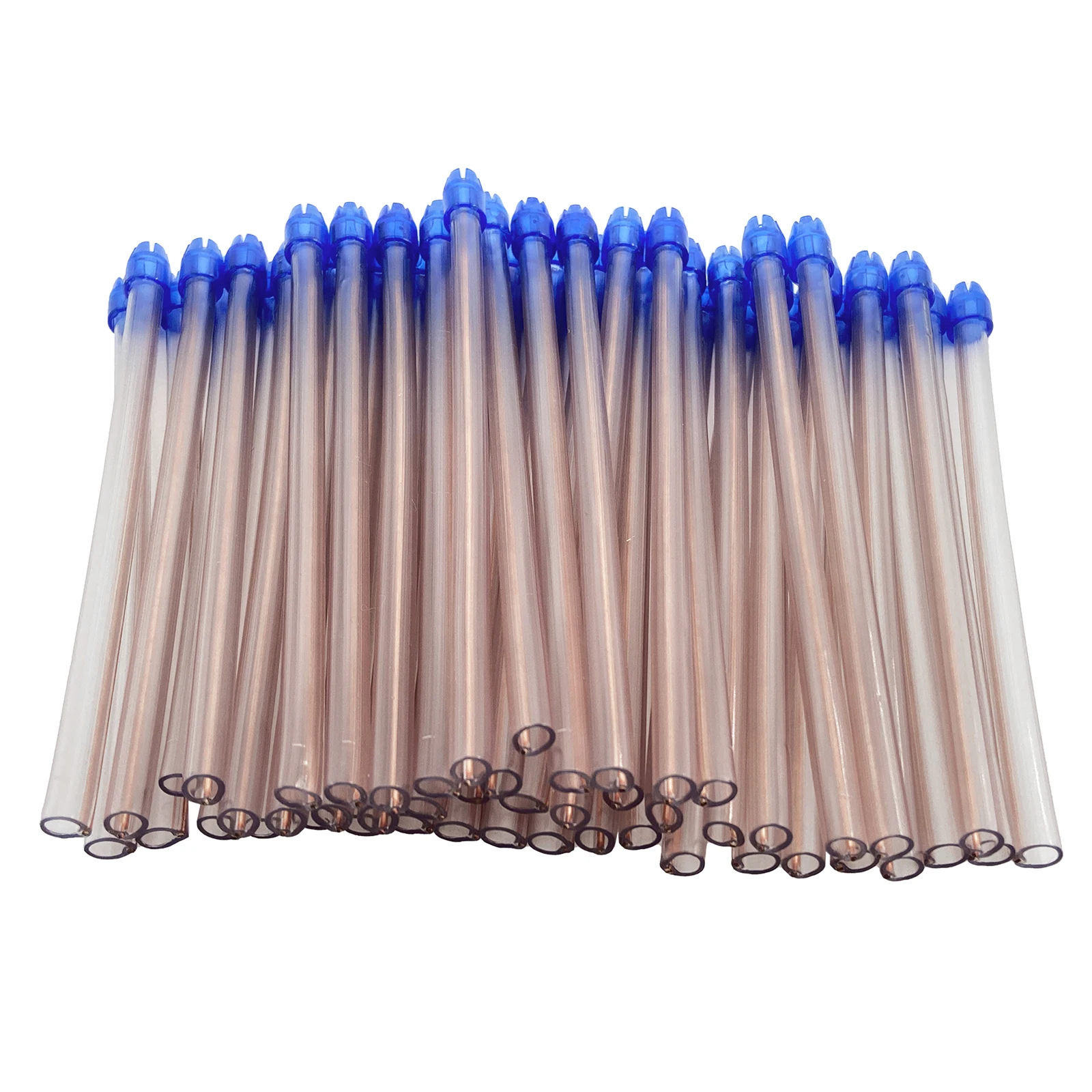 50/100pcs Dental Saliva Ejector Aspirator Tube Oral Care Bendable Disposable Suction Tips Bendable Dentistry Materials