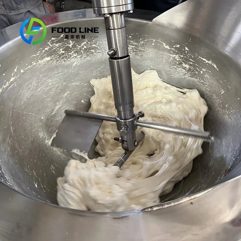 

Industrial Commercial Cooking Mixer Electric Steam & Gas Heating Automatic Food Processing Equipment Customized